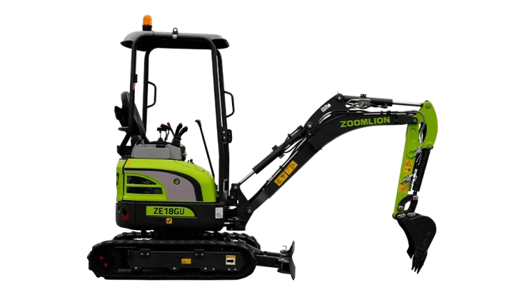 Ze18gu Paletli Mini Ekskavator 3