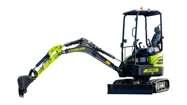 Ze18gu Paletli Mini Ekskavator