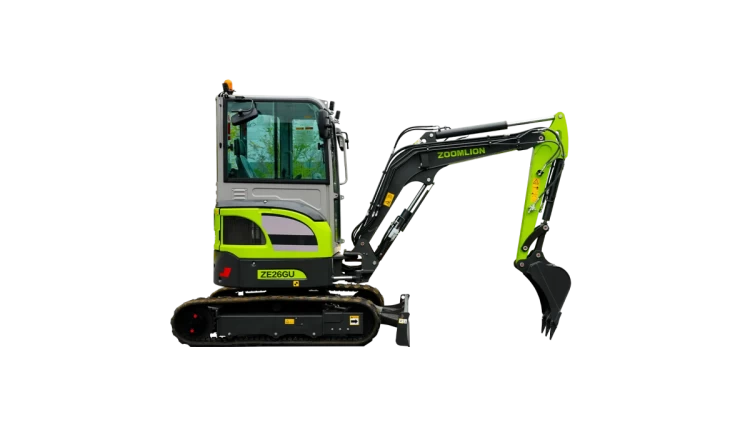 Ze26gu Paletli Mini Ekskavator 3