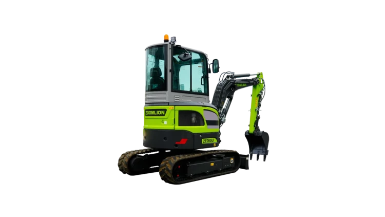 Ze26gu Paletli Mini Ekskavator 4