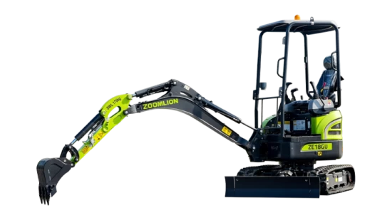 Ze18gu Paletli Mini Ekskavator